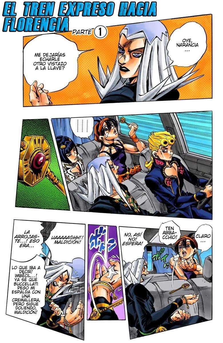 Read JoJo's Bizarre Adventure Parte 5 Vento Aureo ES Manga Online