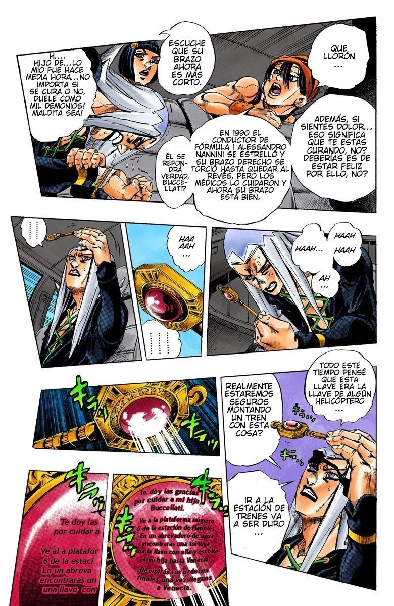 Read JoJo's Bizarre Adventure Parte 5 Vento Aureo ES Manga Online