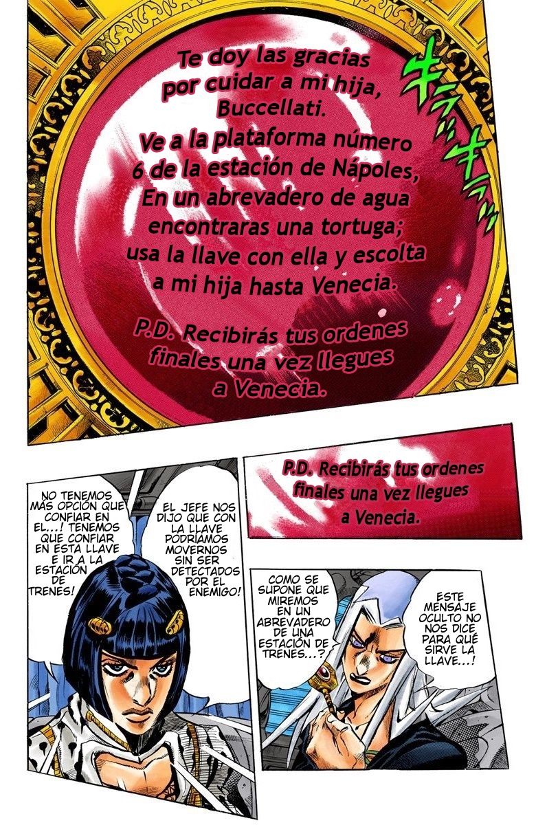 Read JoJo's Bizarre Adventure Parte 5 Vento Aureo ES Manga Online
