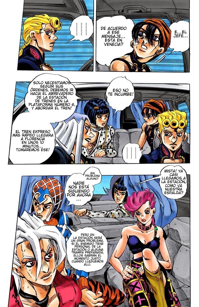 Read JoJo's Bizarre Adventure Parte 5 Vento Aureo ES Manga Online