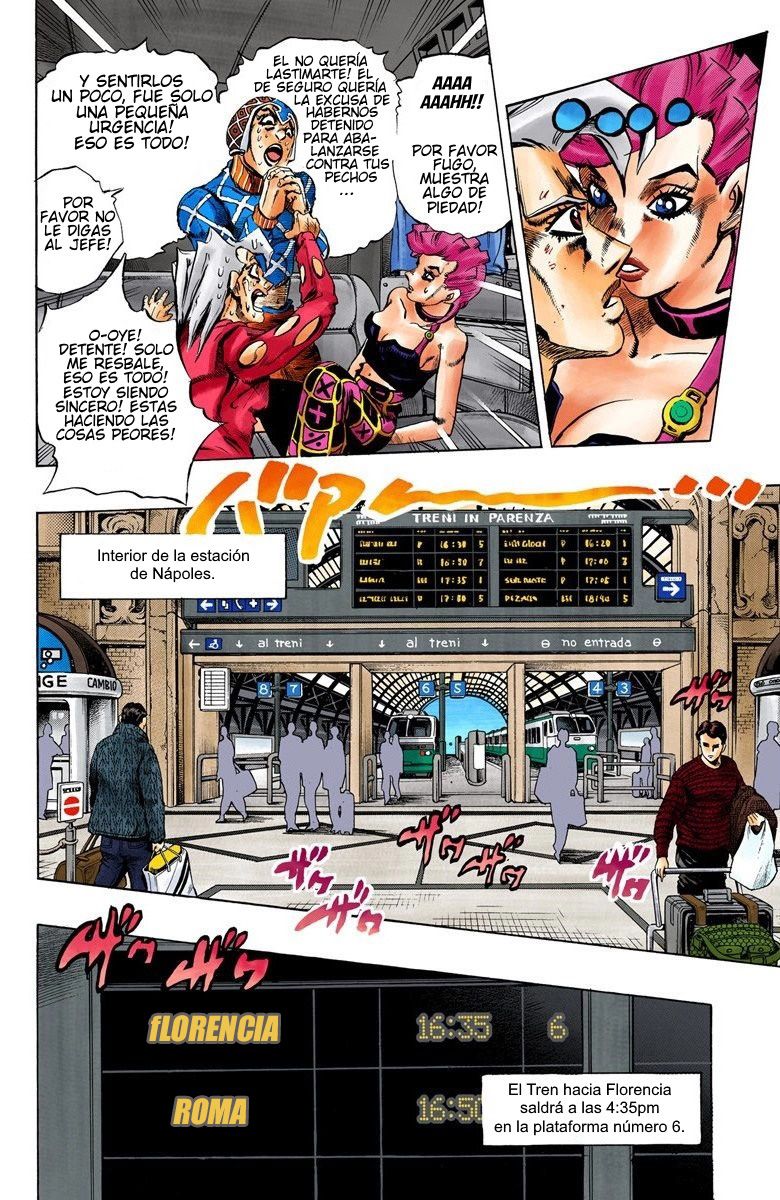 Read JoJo's Bizarre Adventure Parte 5 Vento Aureo ES Manga Online