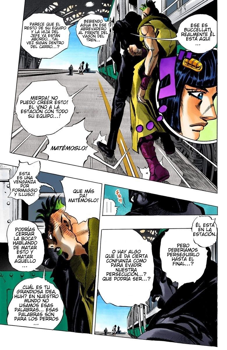 Read JoJo's Bizarre Adventure Parte 5 Vento Aureo ES Manga Online