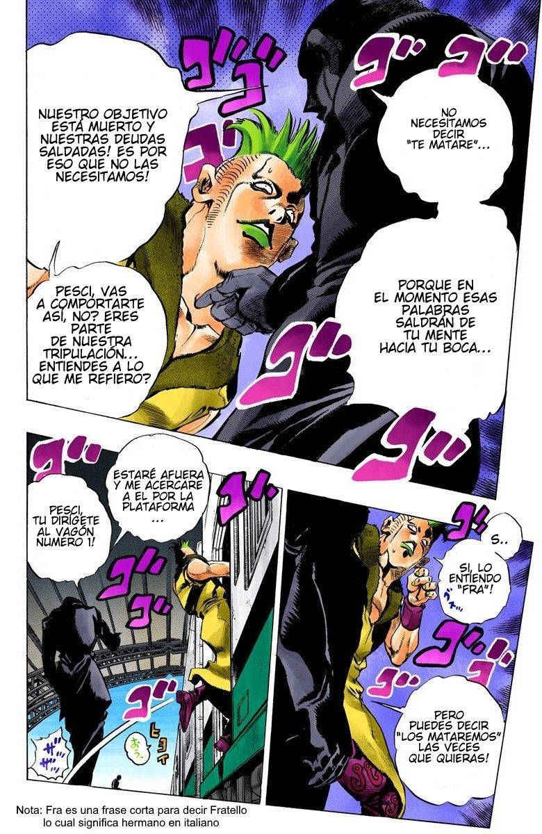 Read JoJo's Bizarre Adventure Parte 5 Vento Aureo ES Manga Online