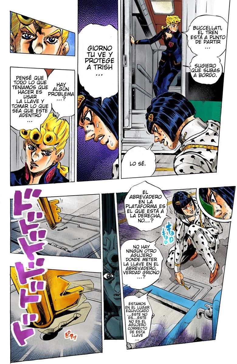 Read JoJo's Bizarre Adventure Parte 5 Vento Aureo ES Manga Online