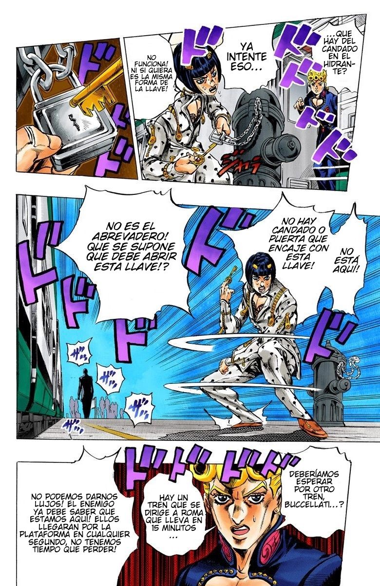 Read JoJo's Bizarre Adventure Parte 5 Vento Aureo ES Manga Online