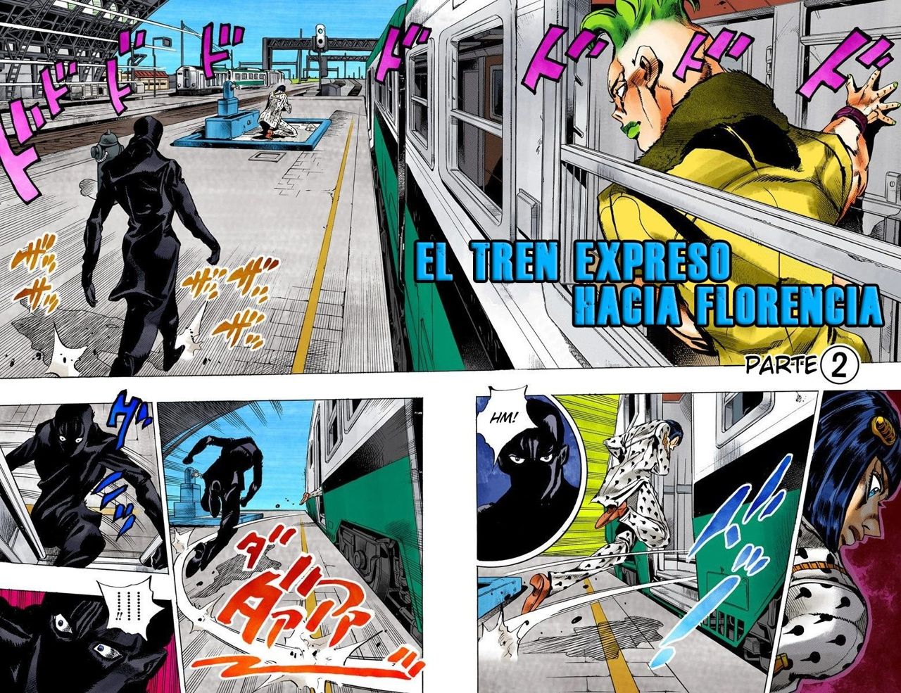 Read JoJo's Bizarre Adventure Parte 5 Vento Aureo ES Manga Online