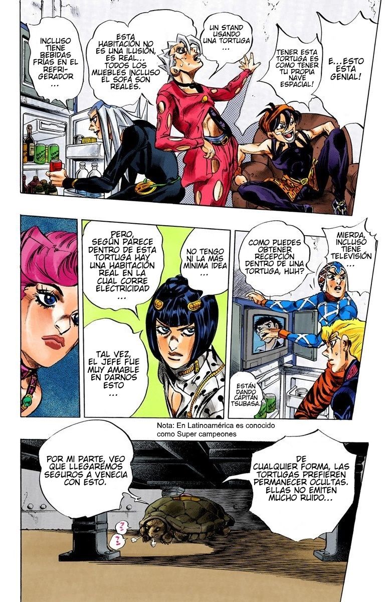 Read JoJo's Bizarre Adventure Parte 5 Vento Aureo ES Manga Online