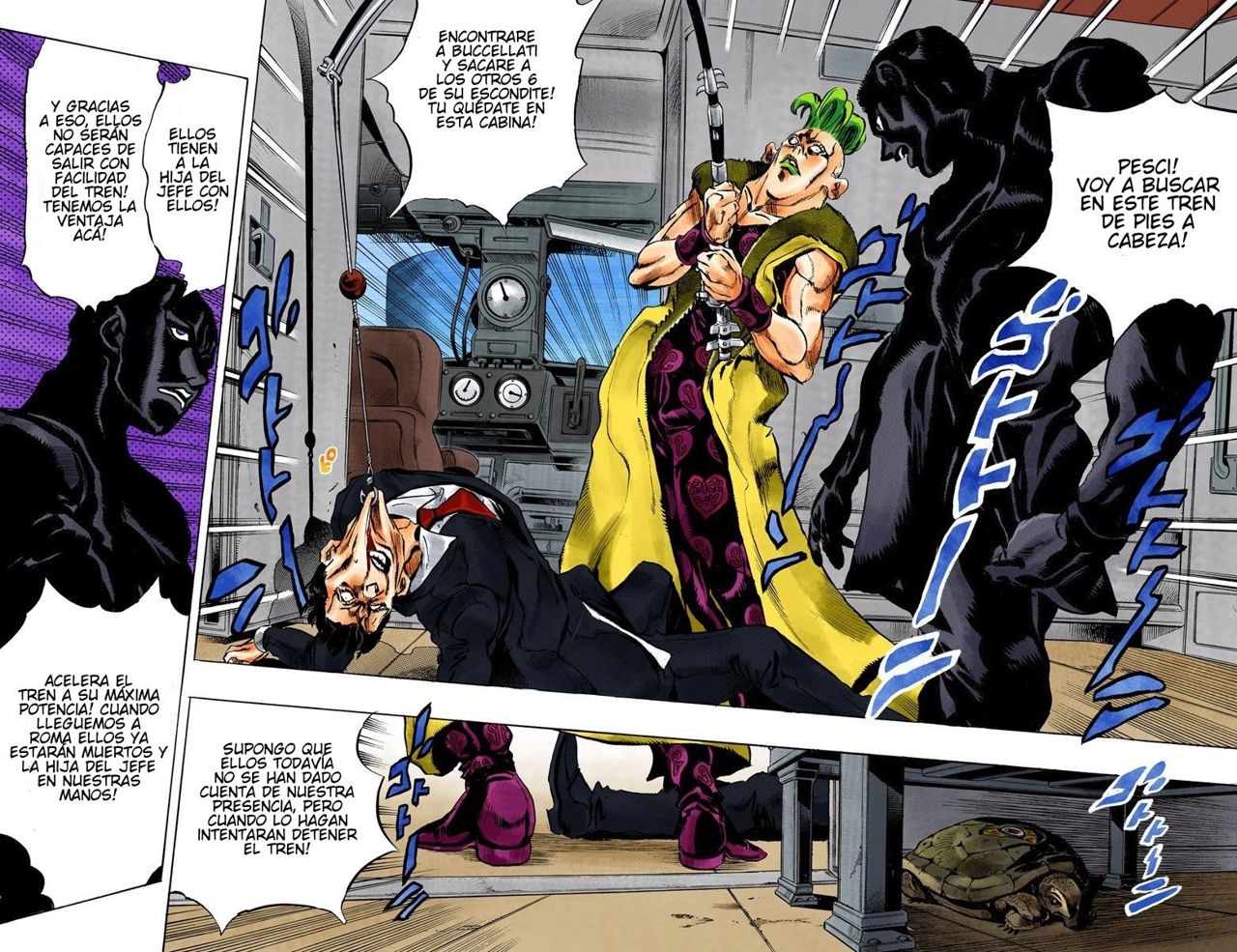 Read JoJo's Bizarre Adventure Parte 5 Vento Aureo ES Manga Online