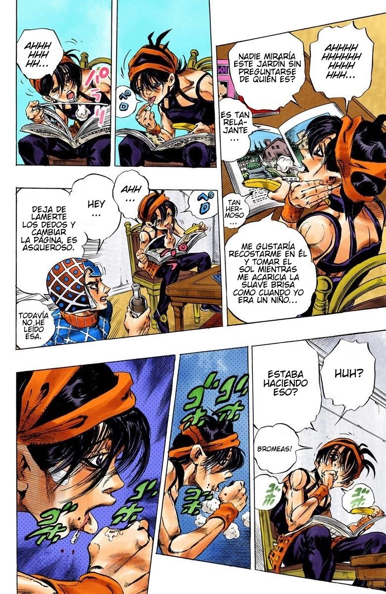 Read JoJo's Bizarre Adventure Parte 5 Vento Aureo ES Manga Online