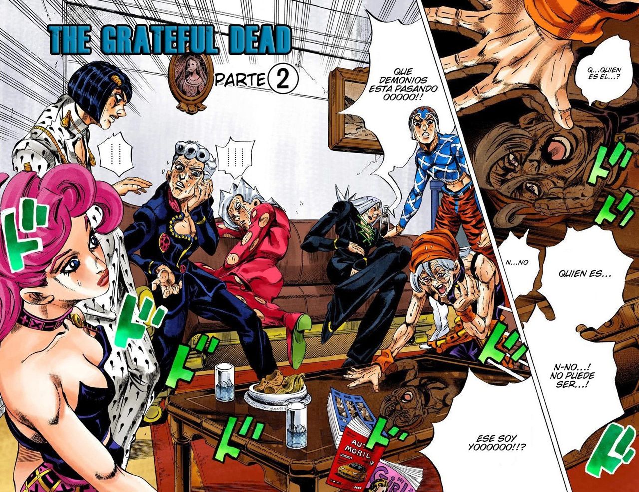 Read JoJo's Bizarre Adventure Parte 5 Vento Aureo ES Manga Online