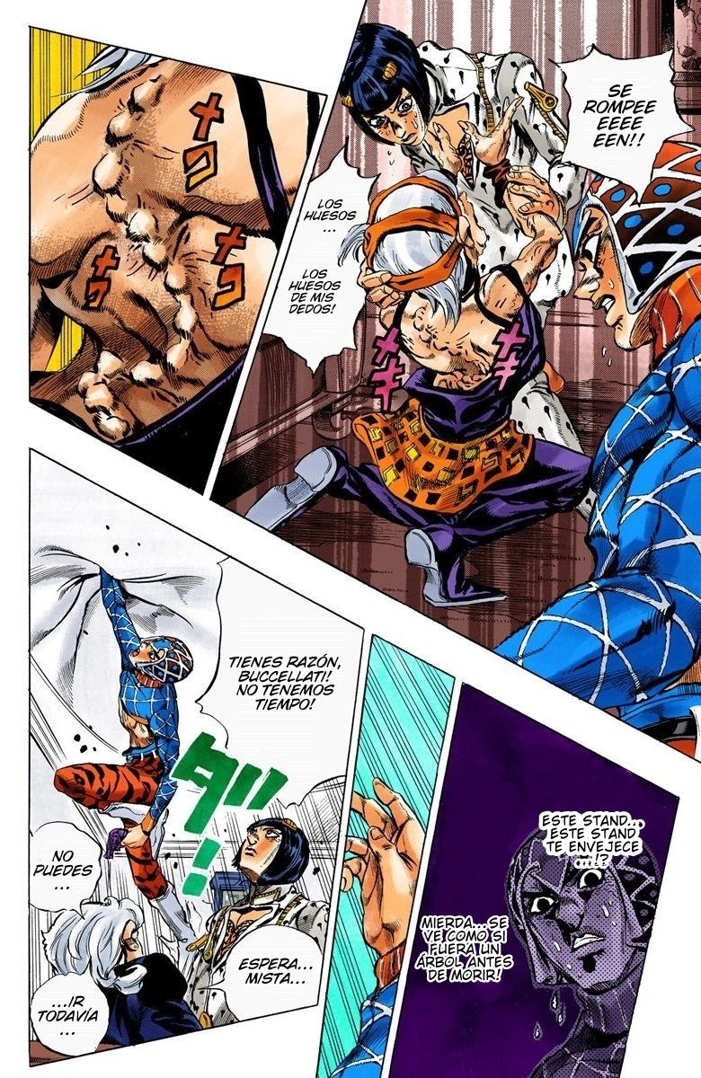 Read JoJo's Bizarre Adventure Parte 5 Vento Aureo ES Manga Online