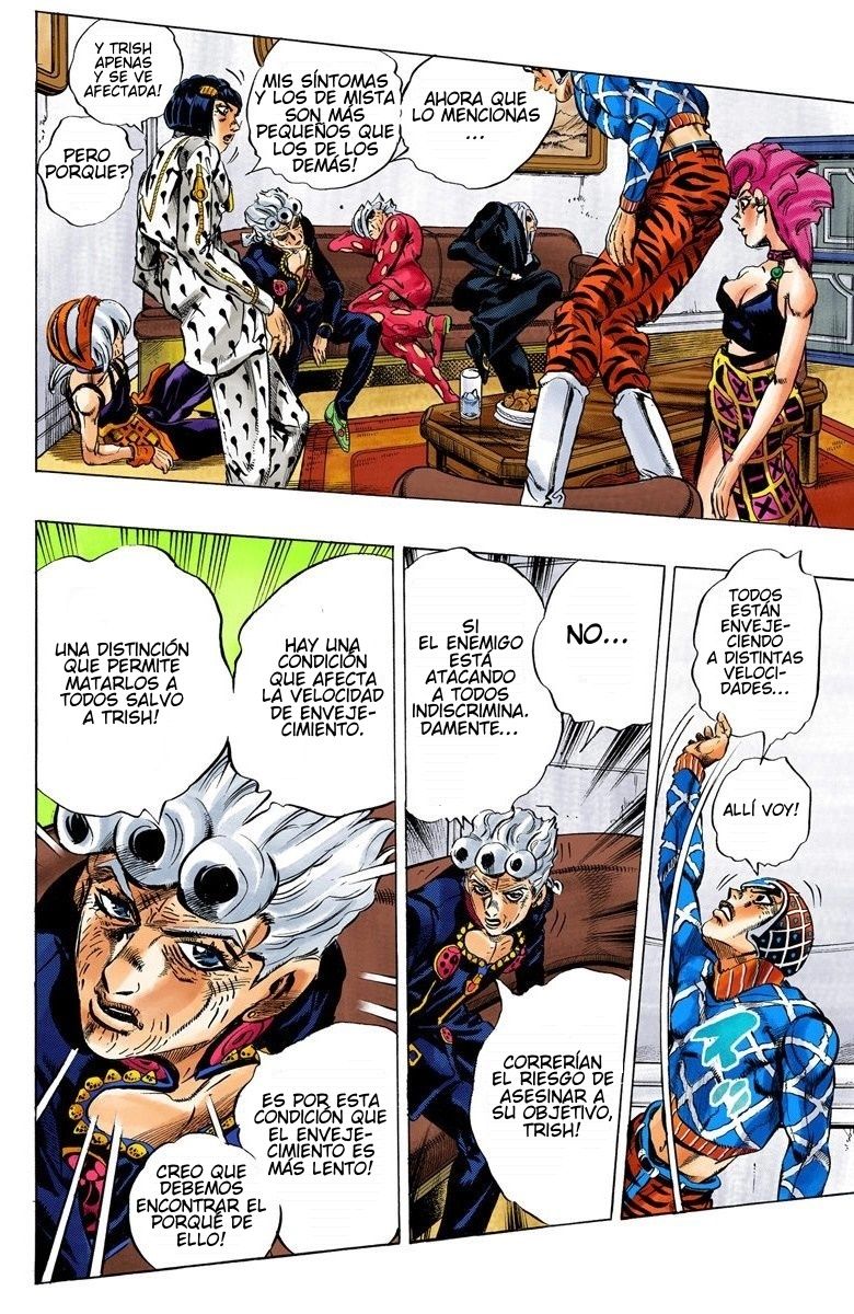 Read JoJo's Bizarre Adventure Parte 5 Vento Aureo ES Manga Online
