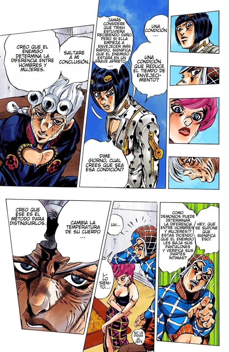Read JoJo's Bizarre Adventure Parte 5 Vento Aureo ES Manga Online