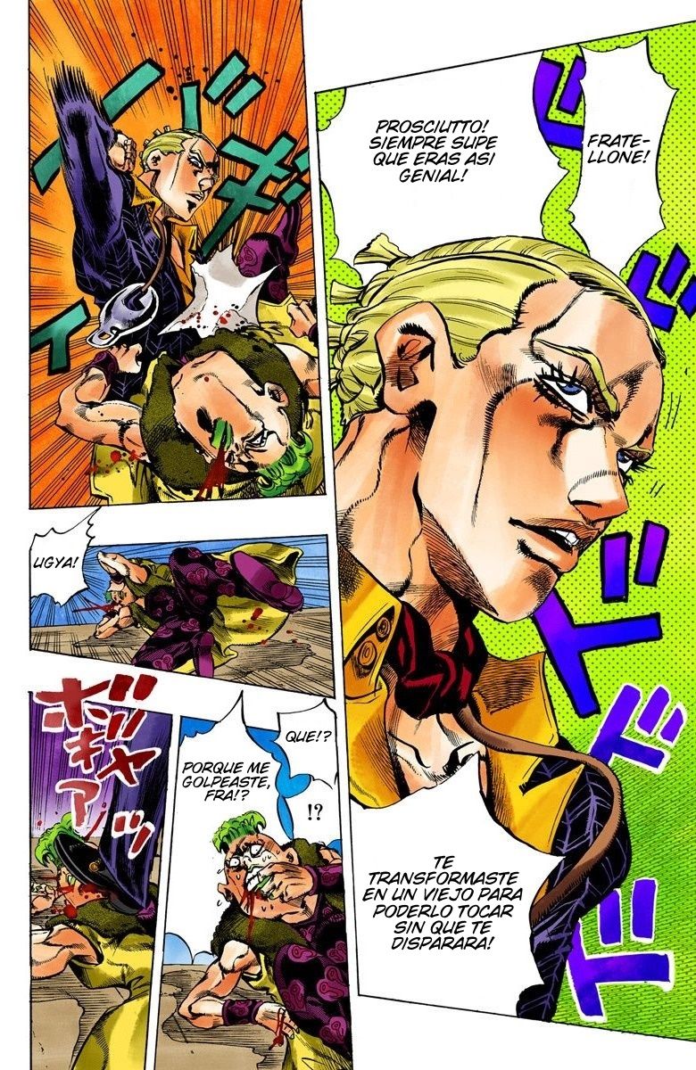 Read JoJo's Bizarre Adventure Parte 5 Vento Aureo ES Manga Online