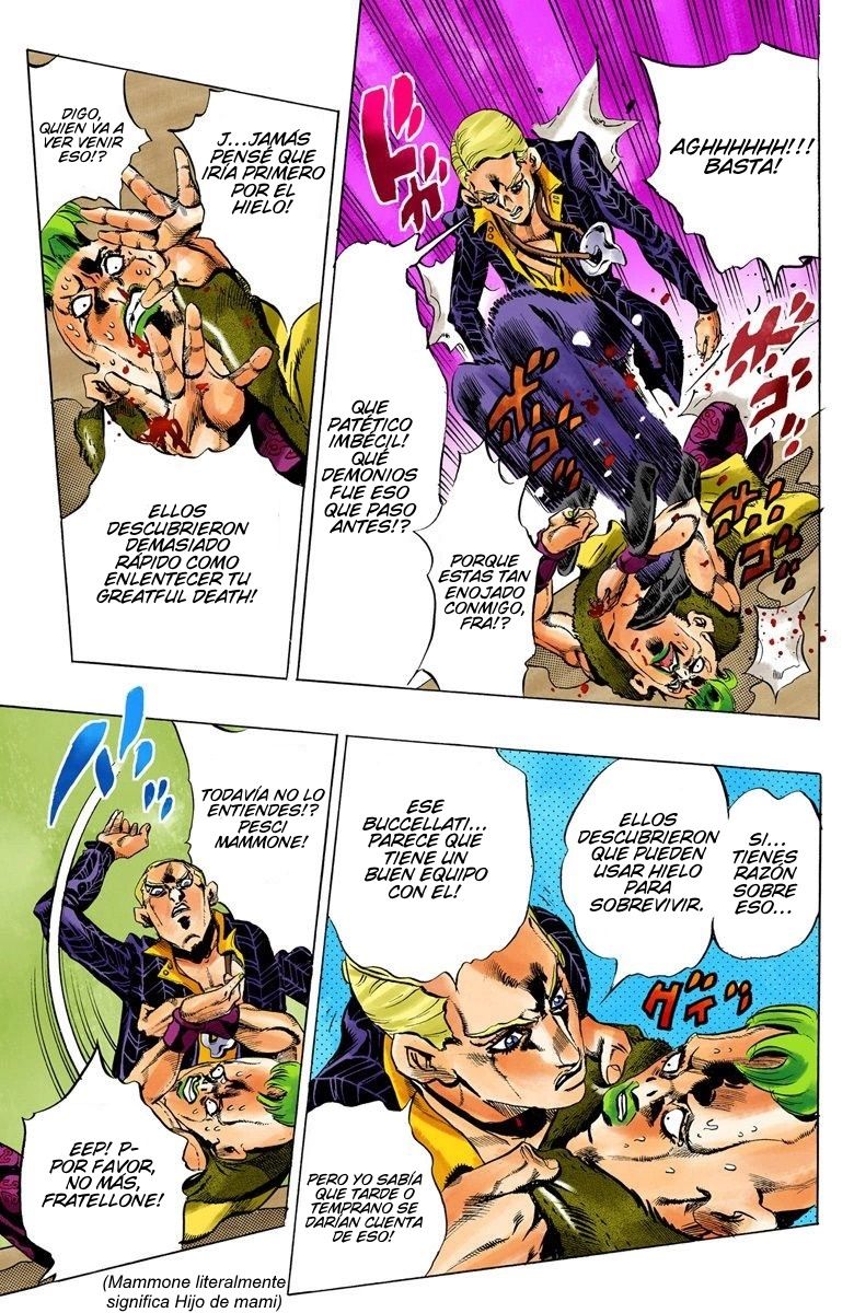 Read JoJo's Bizarre Adventure Parte 5 Vento Aureo ES Manga Online