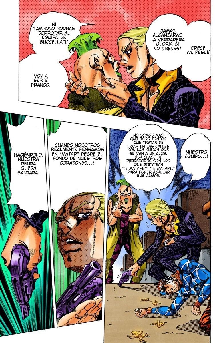 Read JoJo's Bizarre Adventure Parte 5 Vento Aureo ES Manga Online