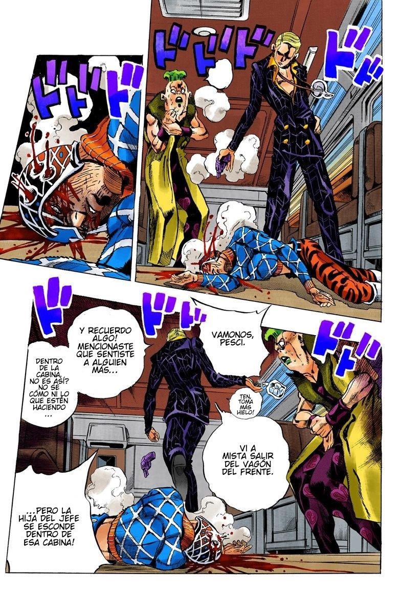 Read JoJo's Bizarre Adventure Parte 5 Vento Aureo ES Manga Online