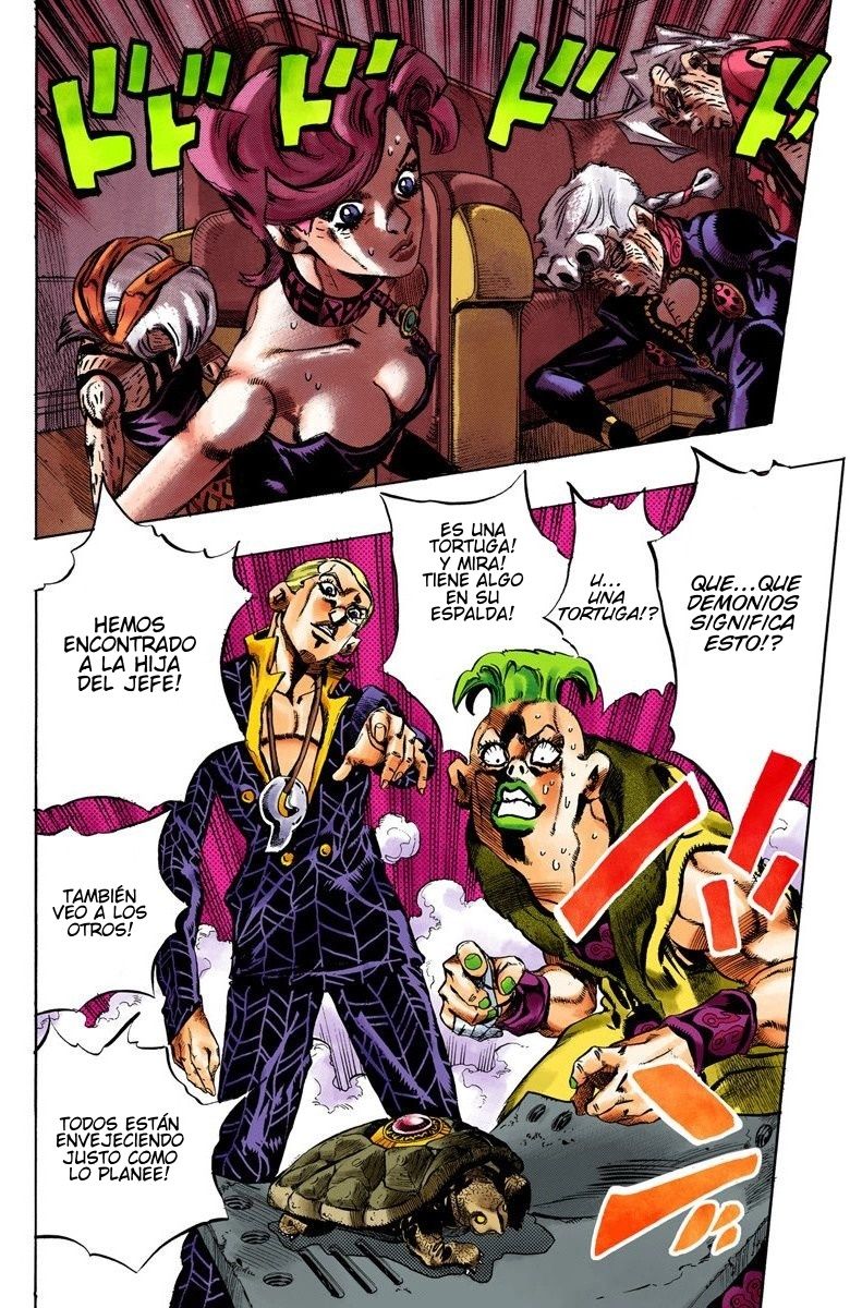 Read JoJo's Bizarre Adventure Parte 5 Vento Aureo ES Manga Online
