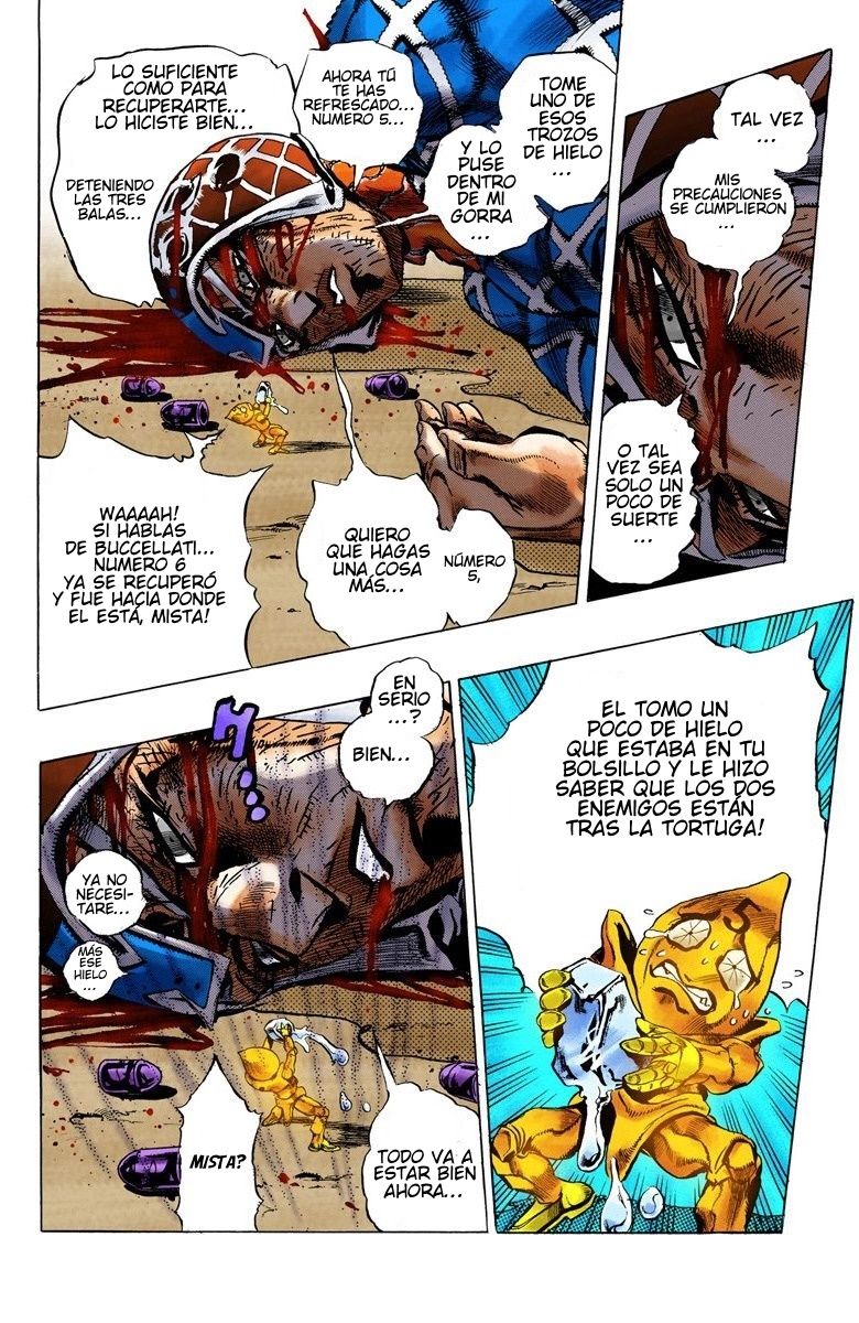 Read JoJo's Bizarre Adventure Parte 5 Vento Aureo ES Manga Online