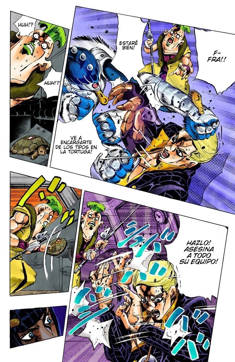 Read JoJo's Bizarre Adventure Parte 5 Vento Aureo ES Manga Online