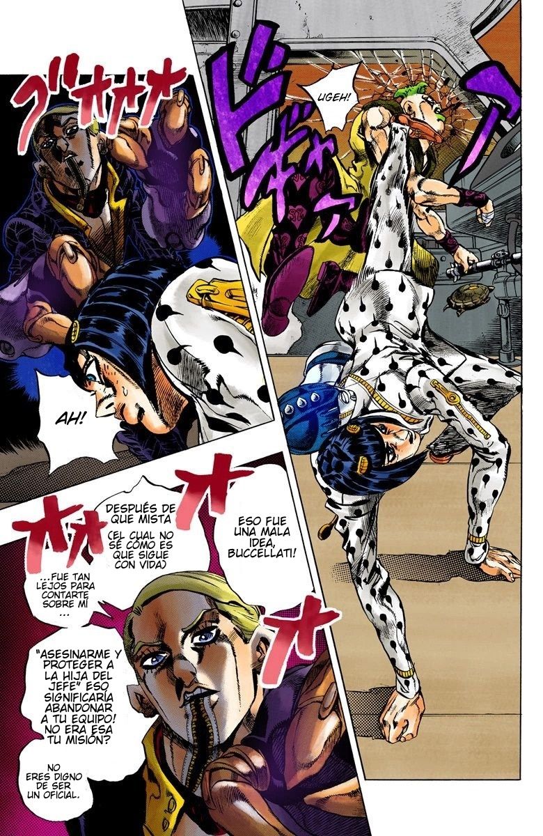 Read JoJo's Bizarre Adventure Parte 5 Vento Aureo ES Manga Online