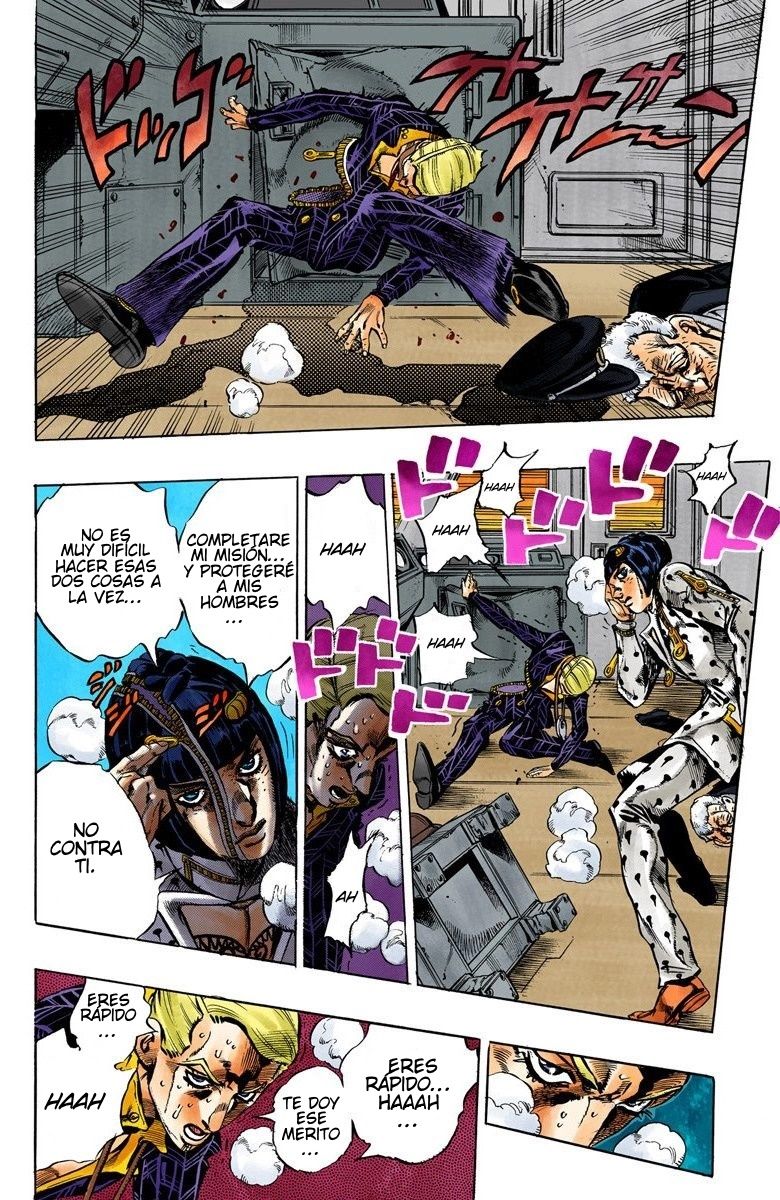 Read JoJo's Bizarre Adventure Parte 5 Vento Aureo ES Manga Online