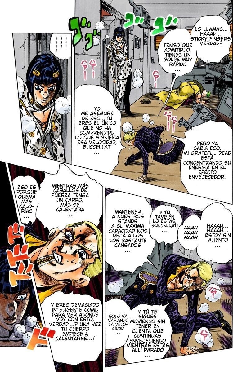 Read JoJo's Bizarre Adventure Parte 5 Vento Aureo ES Manga Online