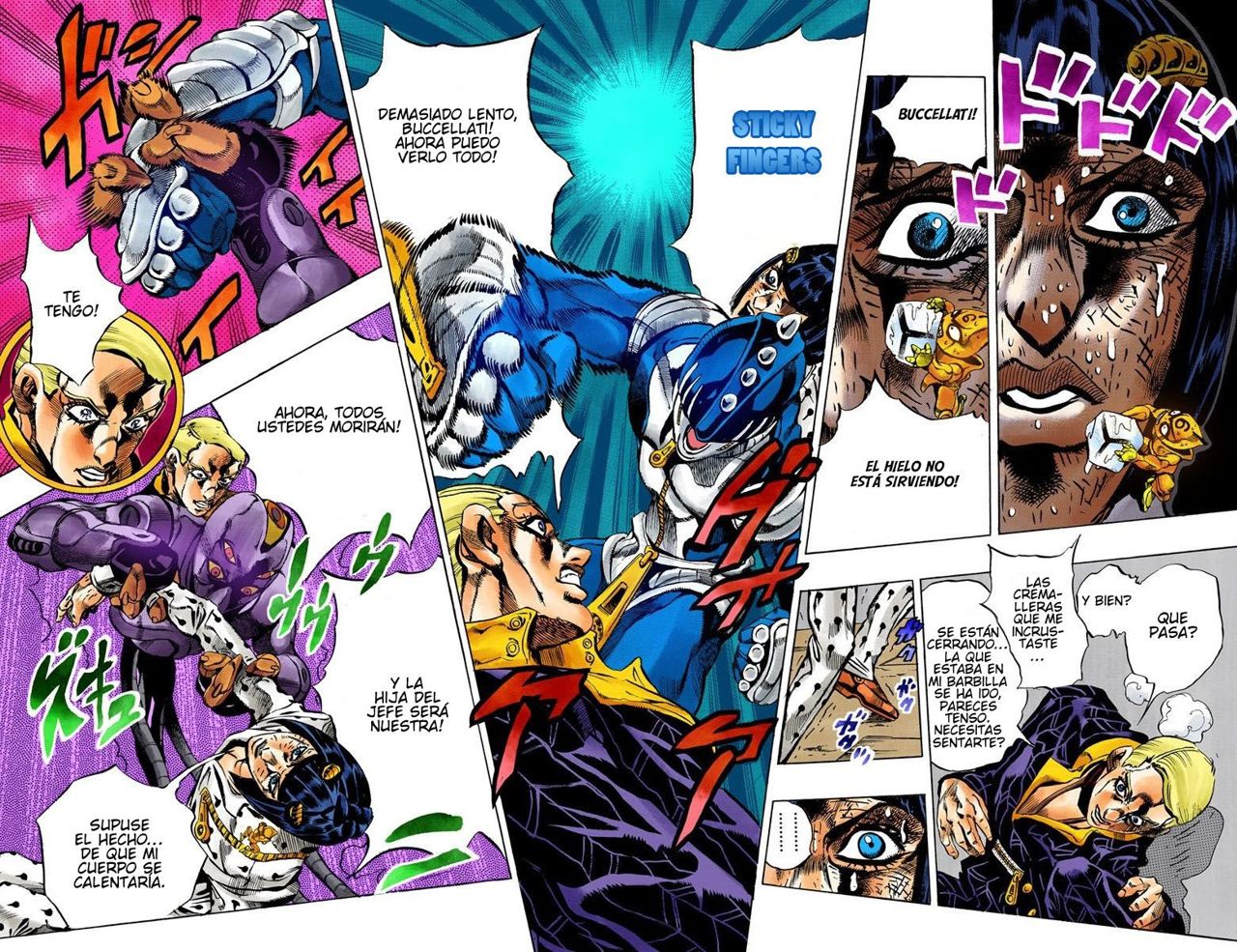 Read JoJo's Bizarre Adventure Parte 5 Vento Aureo ES Manga Online