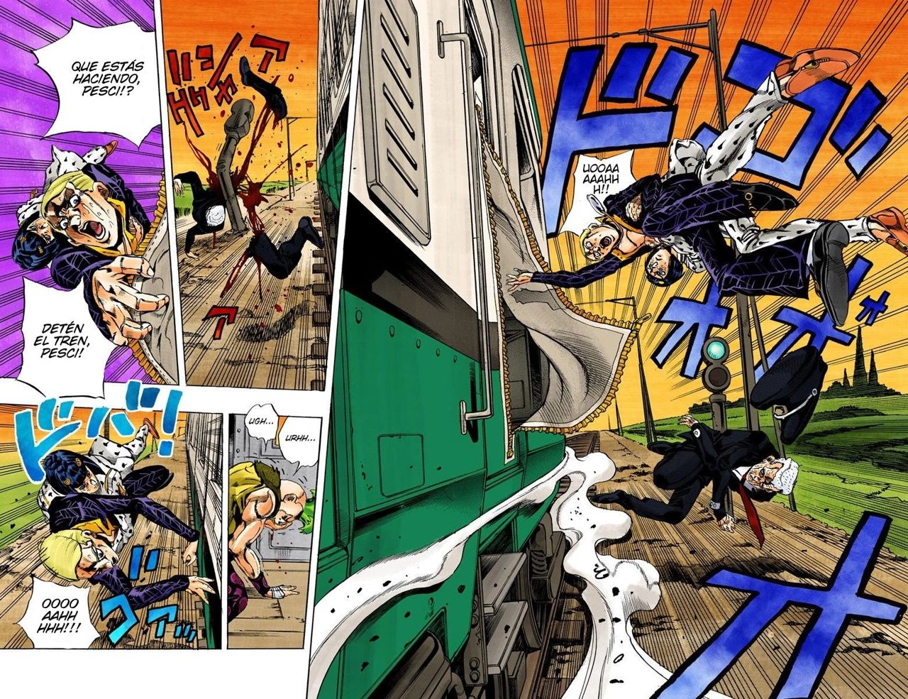 Read JoJo's Bizarre Adventure Parte 5 Vento Aureo ES Manga Online
