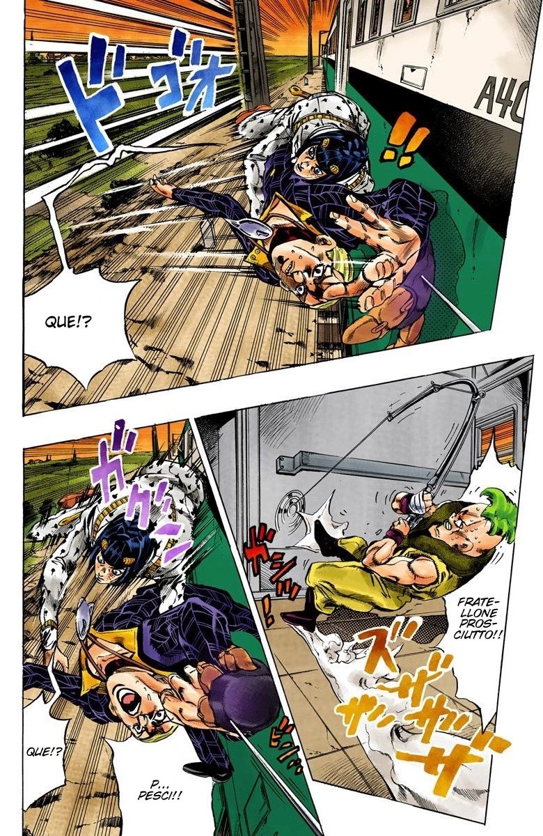Read JoJo's Bizarre Adventure Parte 5 Vento Aureo ES Manga Online