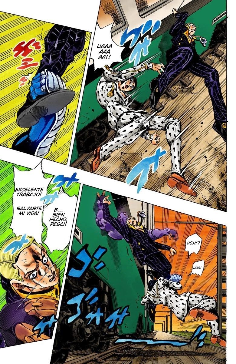 Read JoJo's Bizarre Adventure Parte 5 Vento Aureo ES Manga Online