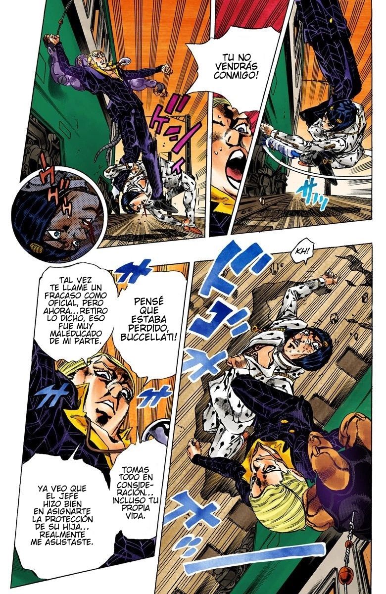 Read JoJo's Bizarre Adventure Parte 5 Vento Aureo ES Manga Online