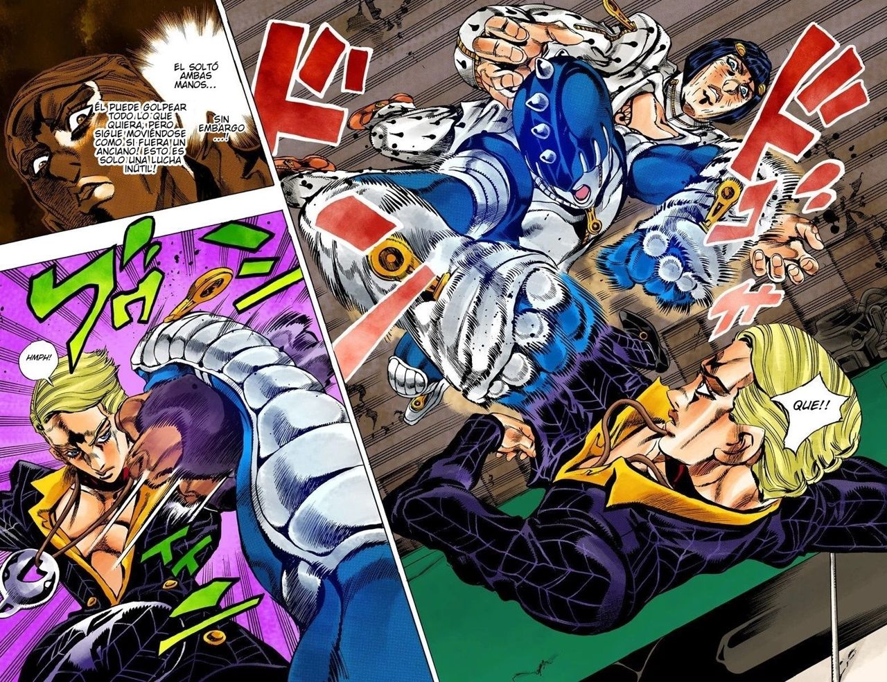 Read JoJo's Bizarre Adventure Parte 5 Vento Aureo ES Manga Online
