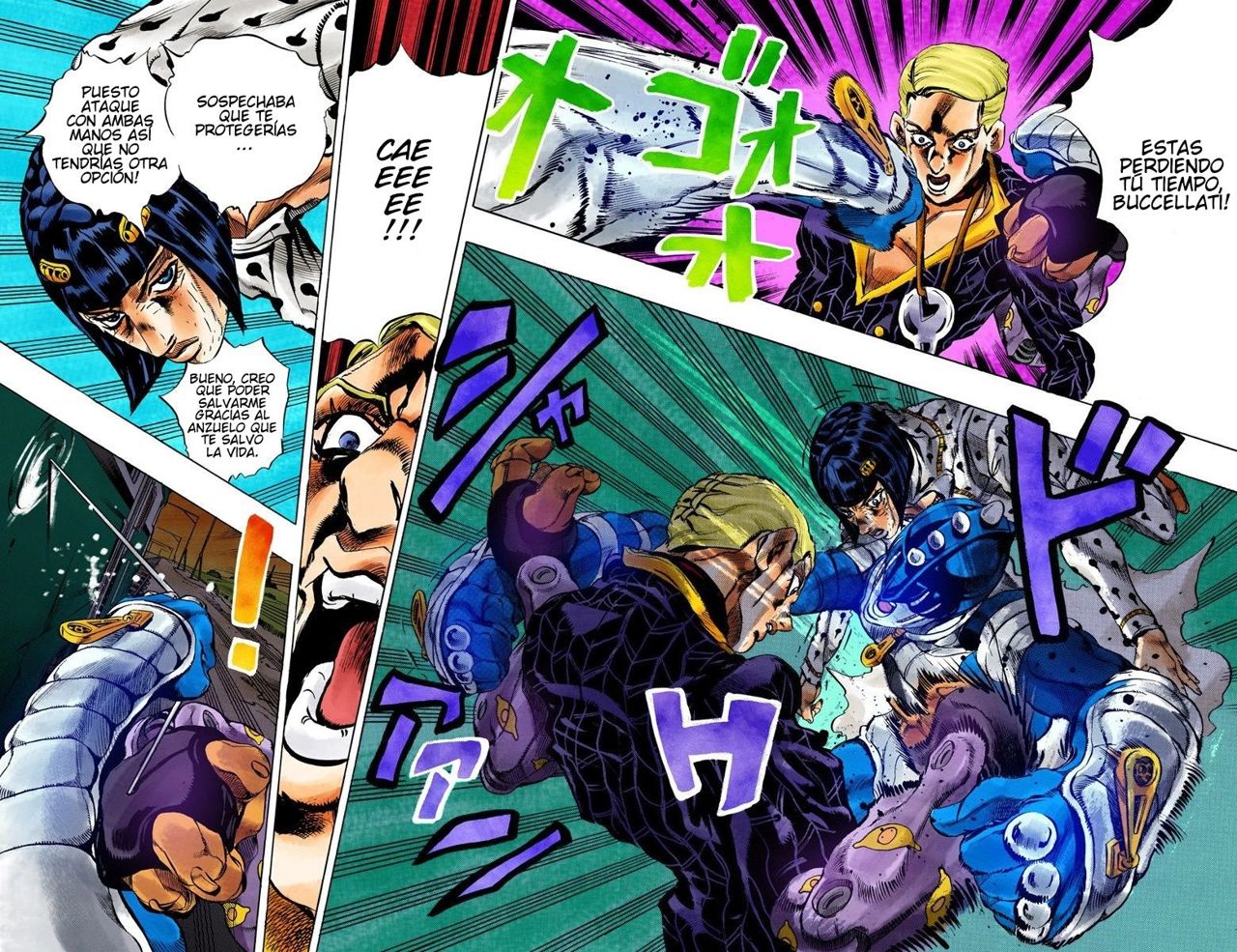 Read JoJo's Bizarre Adventure Parte 5 Vento Aureo ES Manga Online