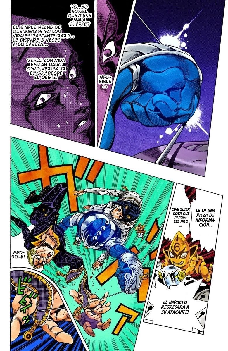 Read JoJo's Bizarre Adventure Parte 5 Vento Aureo ES Manga Online