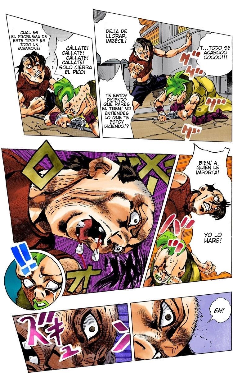 Read JoJo's Bizarre Adventure Parte 5 Vento Aureo ES Manga Online