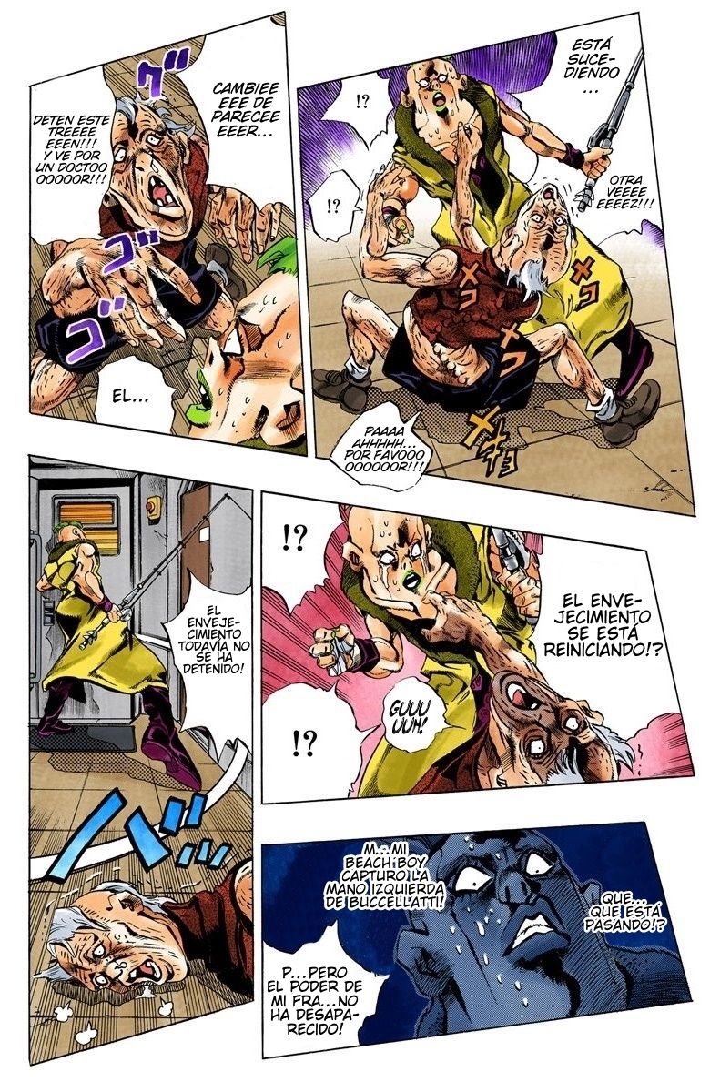 Read JoJo's Bizarre Adventure Parte 5 Vento Aureo ES Manga Online