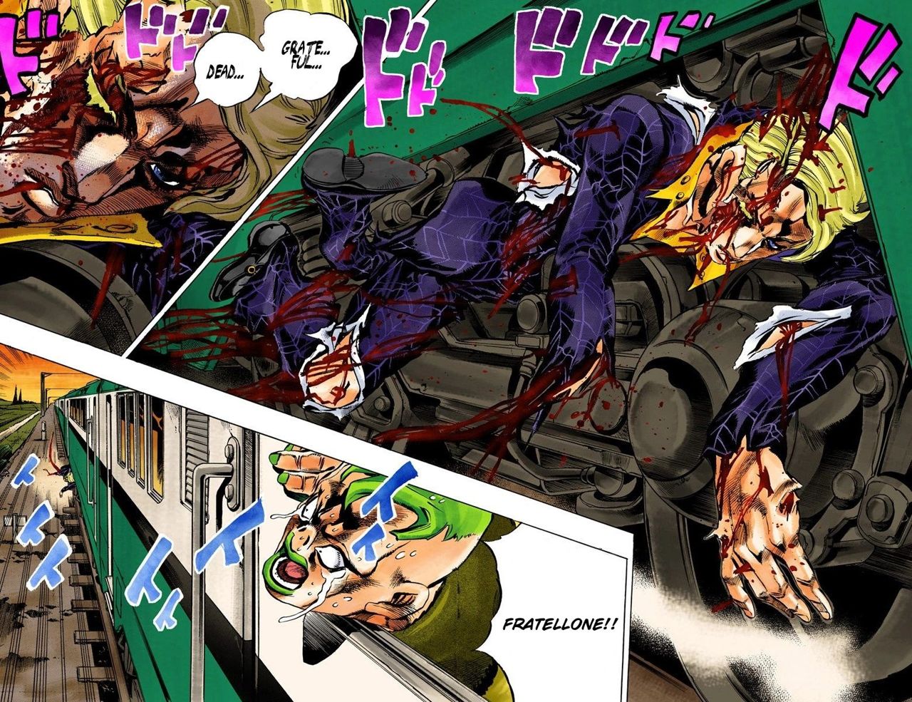 Read JoJo's Bizarre Adventure Parte 5 Vento Aureo ES Manga Online