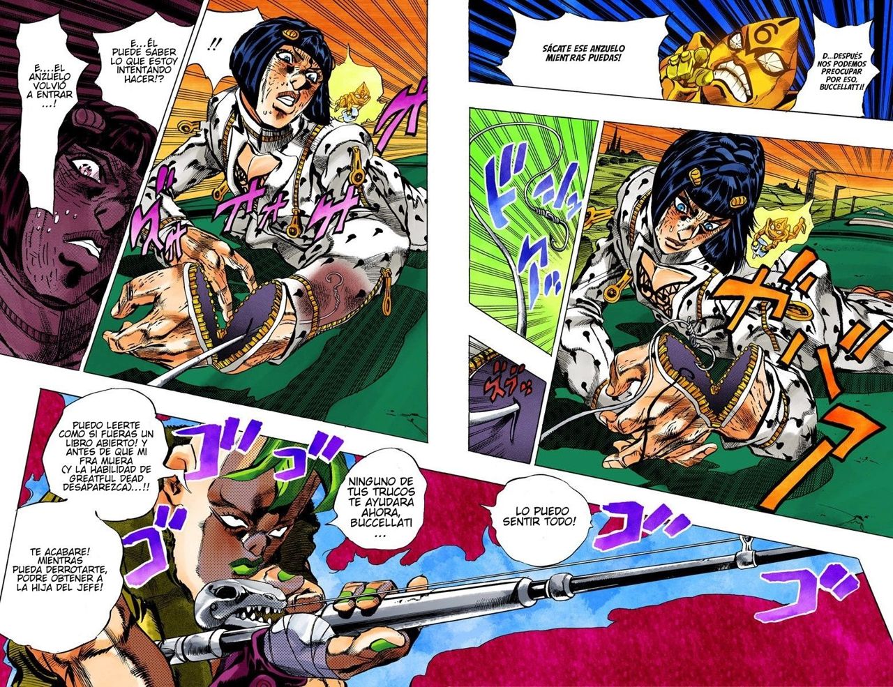 Read JoJo's Bizarre Adventure Parte 5 Vento Aureo ES Manga Online