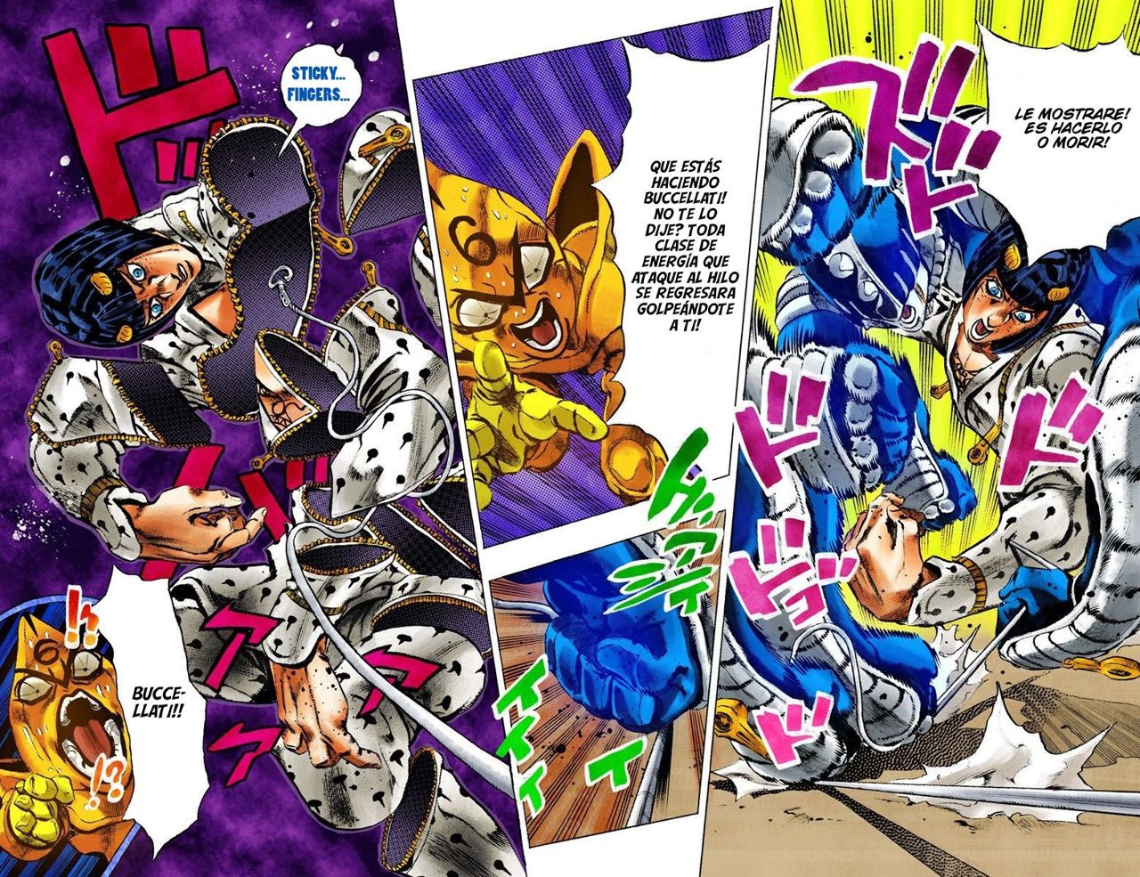 Read JoJo's Bizarre Adventure Parte 5 Vento Aureo ES Manga Online