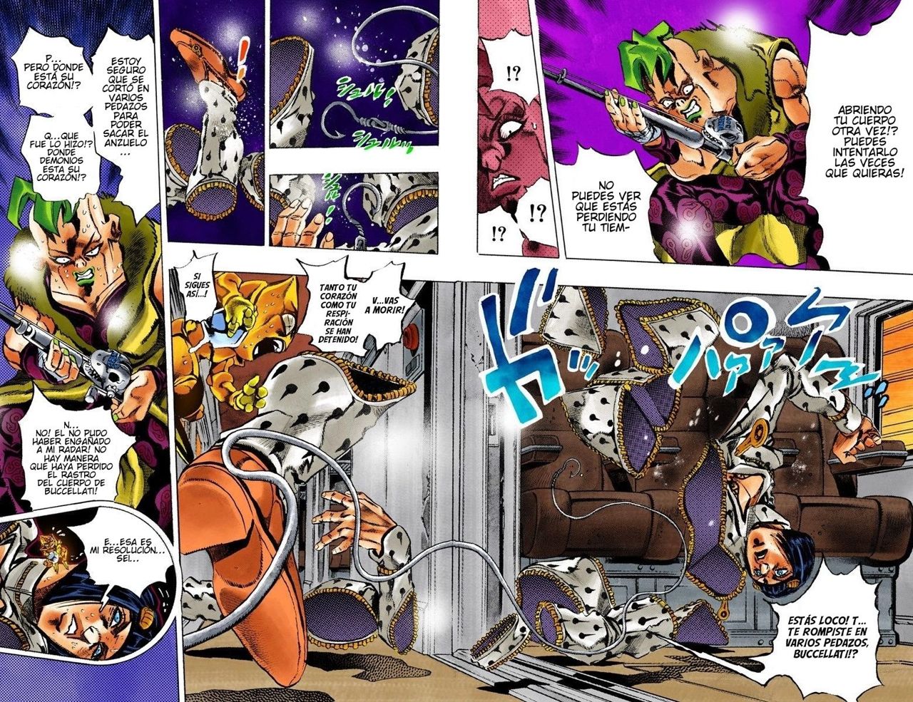 Read JoJo's Bizarre Adventure Parte 5 Vento Aureo ES Manga Online