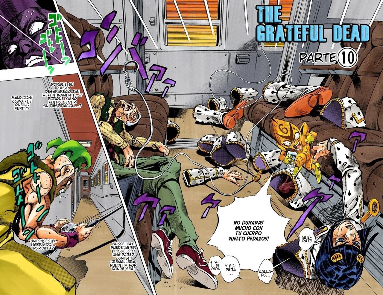Read JoJo's Bizarre Adventure Parte 5 Vento Aureo ES Manga Online