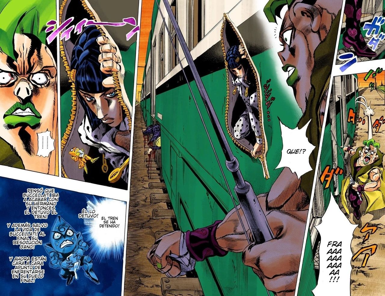 Read JoJo's Bizarre Adventure Parte 5 Vento Aureo ES Manga Online
