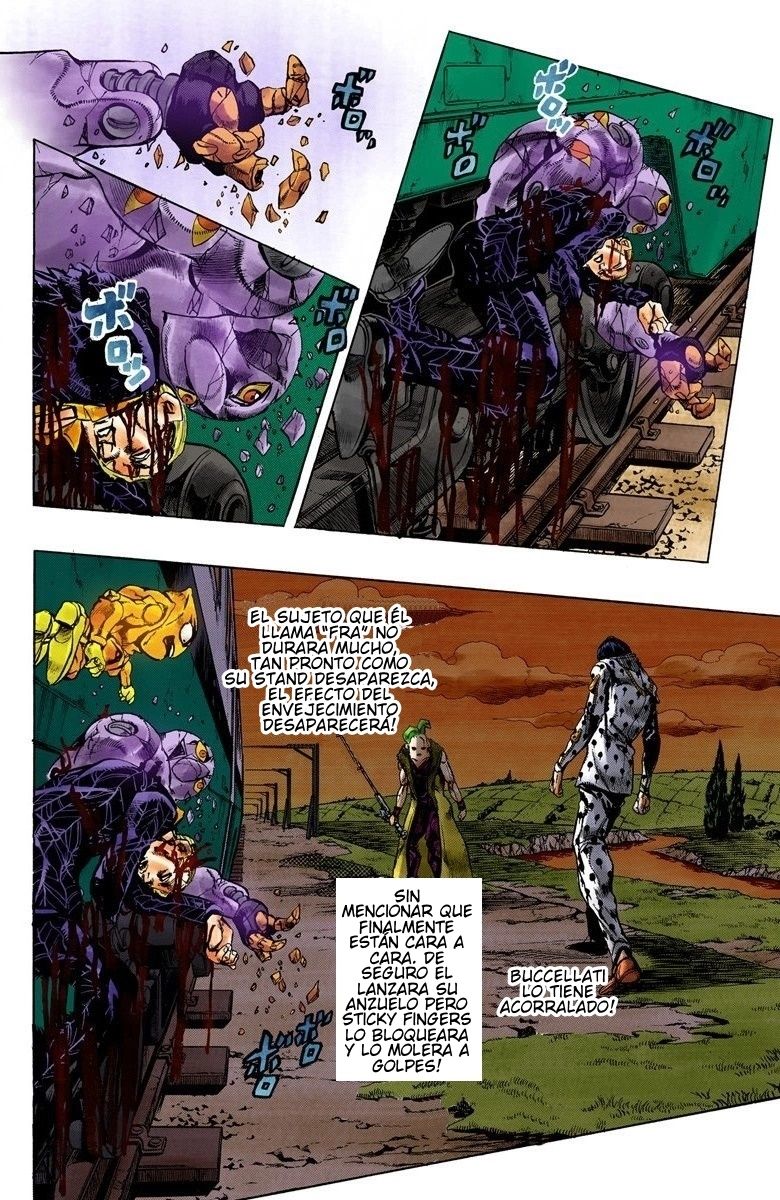 Read JoJo's Bizarre Adventure Parte 5 Vento Aureo ES Manga Online