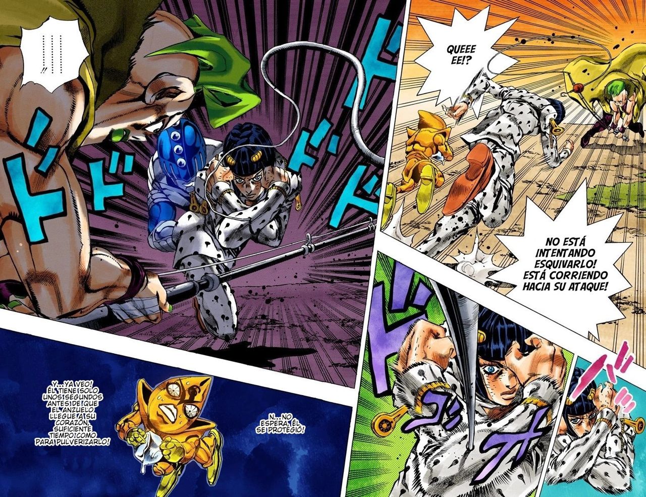 Read JoJo's Bizarre Adventure Parte 5 Vento Aureo ES Manga Online