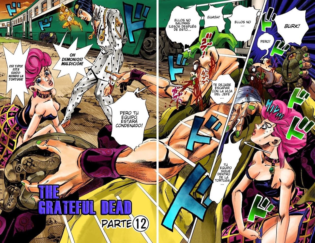 Read JoJo's Bizarre Adventure Parte 5 Vento Aureo ES Manga Online