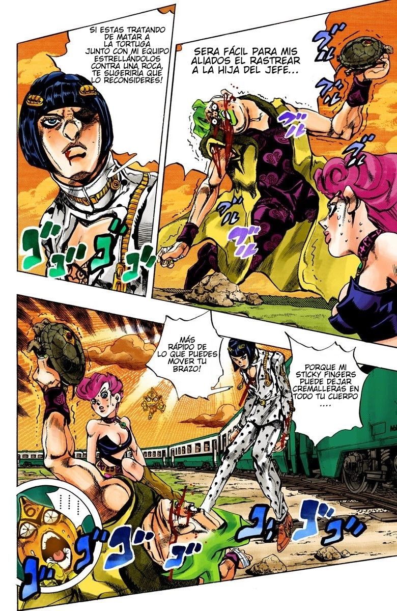 Read JoJo's Bizarre Adventure Parte 5 Vento Aureo ES Manga Online