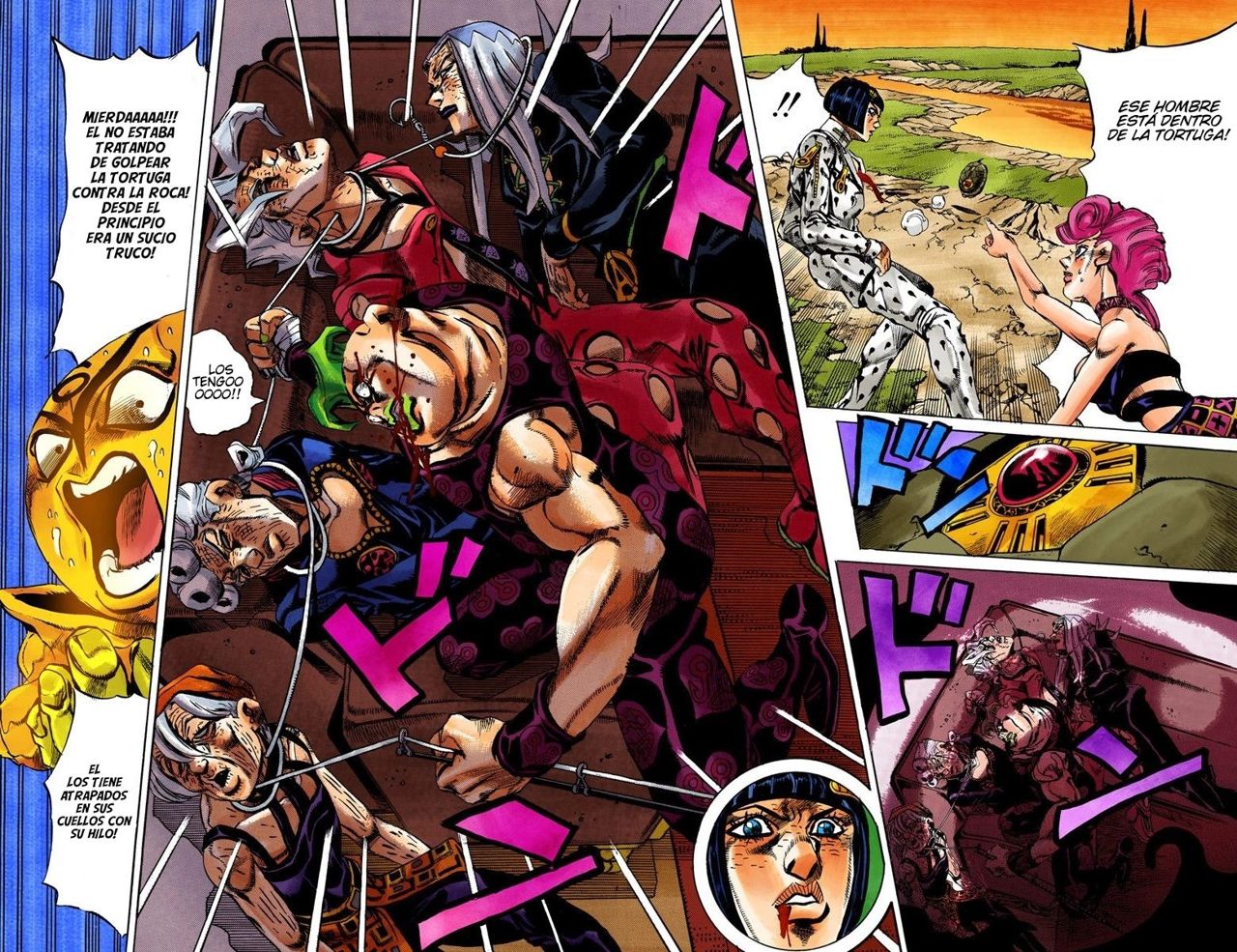 Read JoJo's Bizarre Adventure Parte 5 Vento Aureo ES Manga Online