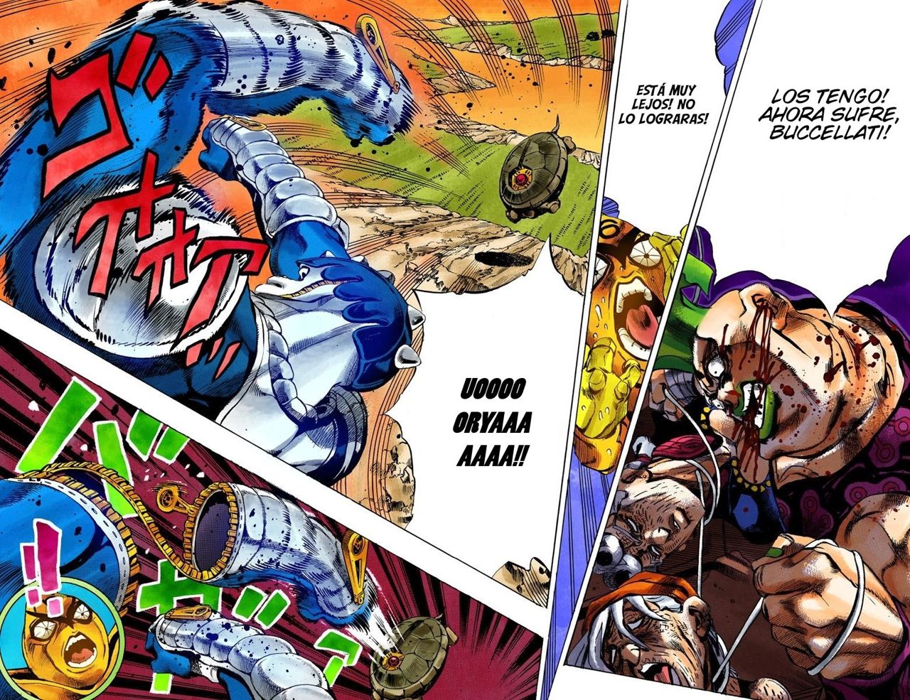 Read JoJo's Bizarre Adventure Parte 5 Vento Aureo ES Manga Online