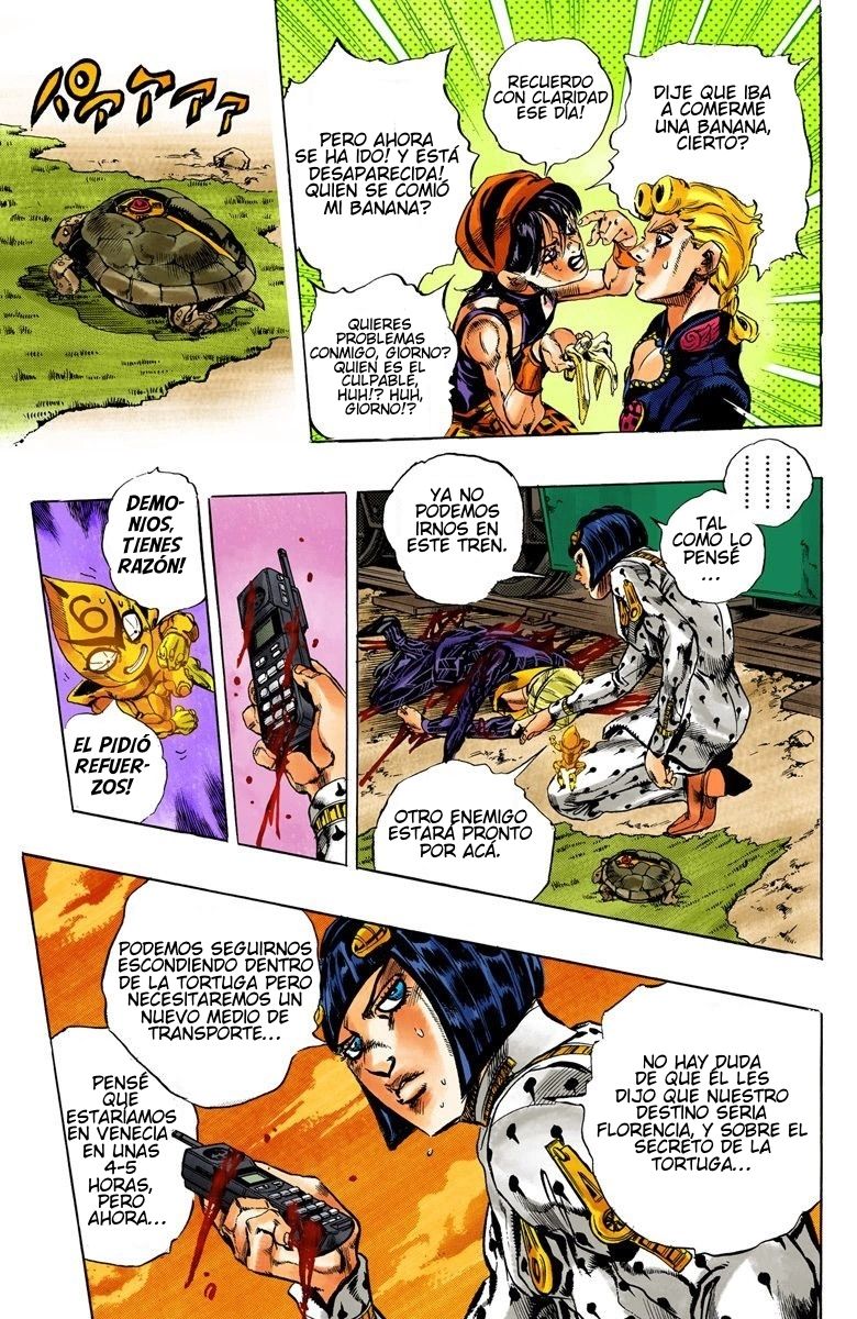 Read JoJo's Bizarre Adventure Parte 5 Vento Aureo ES Manga Online